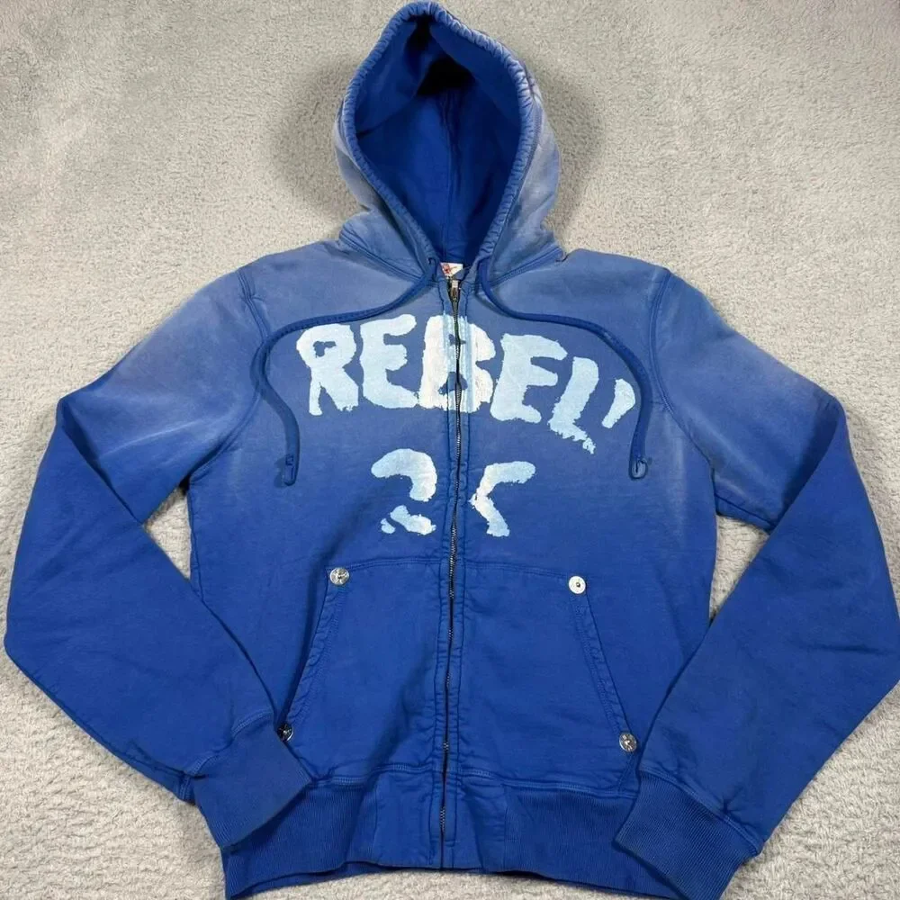True-religion Men's Blue Jacket